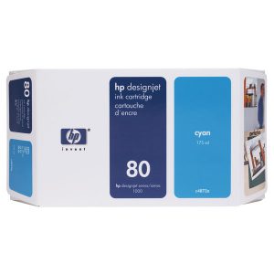 Originale HP inkjet cartuccia 80 - 175 ml - ciano - C4872A