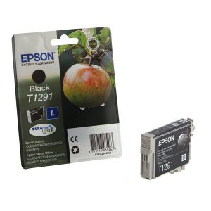 Originale Epson inkjet cartuccia ink pigmentato mela Durab. U. T1291 - 11.2 ml - nero - C13T12914012