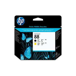 Originale HP inkjet testina di stampa 88 - nero +giallo - C9381A