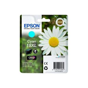 Originale Epson inkjet cartuccia A.R. margherite Claria Home 18XL - ciano - C13T18124012