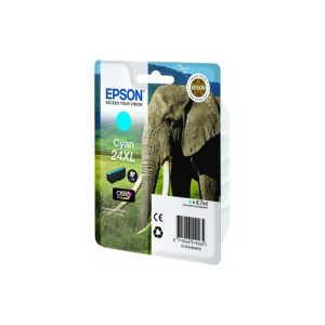 Originale Epson inkjet cartuccia A.R. elefante Claria Photo HD 24XL - 8,7 ml - ciano - C13T24324012