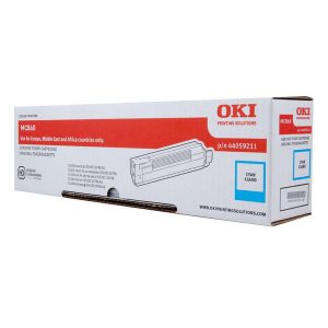 Originale Oki laser toner - ciano - 44059211