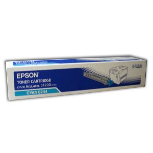 Originale Epson laser toner ACUBRITE 0244 - ciano - C13S050244