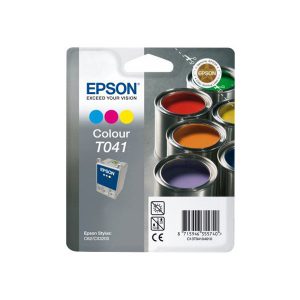 Originale Epson inkjet cartuccia rs+rf T041 - 3 colori - C13T04104020