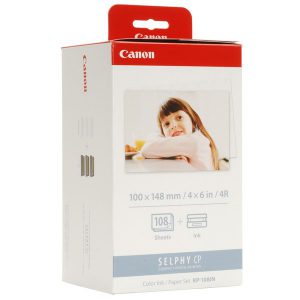 Originale Canon ttr kit ttr + carta foto KP-108IN - colore - 3115B001