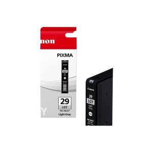 Originale Canon inkjet serb. ink. ink pigmentato Chromalife 100 PGI-29 LGY - 36 ml-grigio chiaro-4872B001