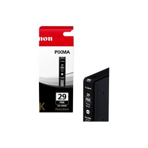 Originale Canon inkjet serb. ink. ink pigmentato Chromalife 100 PGI-29 PBK - 36 ml - nero foto-4869B001