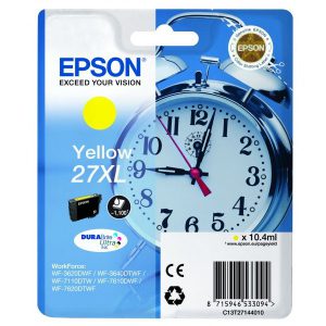 Originale Epson inkjet cartuccia sveglia Durabrite Ultra 27XL - 10,4 ml - giallo - C13T27144012