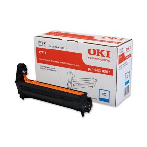 Originale Oki laser tamburo - ciano - 44318507