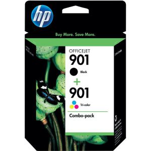 Originale HP inkjet conf. 2 cartucce 901 - nero +tricromia - SD519AE