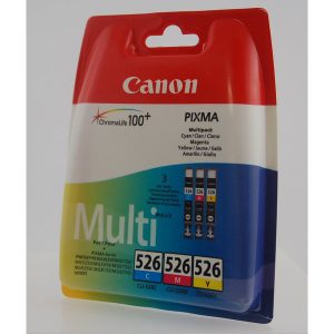 Originale Canon inkjet conf. 3 serb. ink. Chromalife 100+ CLI-526 C/M/Y - 9 x 3 ml - c+m+g - 4541B009