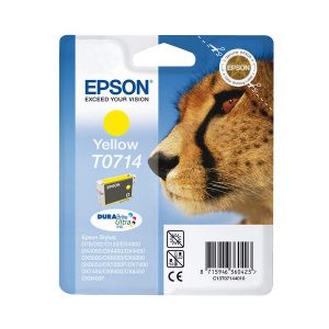 Originale Epson inkjet cartuccia ink pigmentato ghepardo Durabrite Ultra T0714 - giallo - C13T07144012