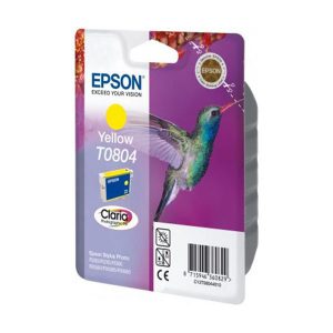 Originale Epson inkjet cartuccia colibrì Claria T0804/blister RS - giallo - C13T08044011