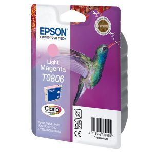 Originale Epson inkjet cartuccia colibrì Claria T0806/blister RS - magenta chiaro - C13T08064011