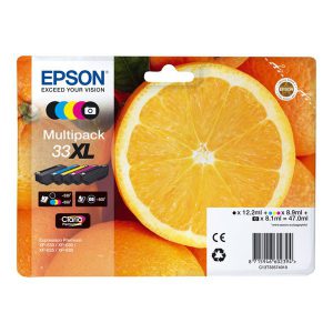 Originale Epson inkjet multipack cart. A.R. arance T33XL/- 47 ml - nero foto+n+c+m+g - C13T33574011