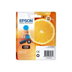 Originale Epson inkjet cartuccia A.R. arance Claria Premium T33XL - 8.9 ml - ciano - C13T33624012