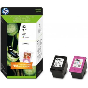 Originale HP inkjet combo pack cartucce 62 - nero +colore - N9J71AE