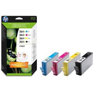 Originale HP inkjet conf. 4 cartucce 364XL - n+c+m+g - N9J74AE