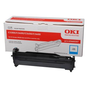 Originale Oki laser tamburo - ciano - 43460207