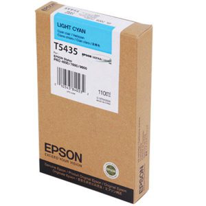 Originale Epson inkjet cartuccia ink pigmentato ULTRACHROME T5435 - ciano chiaro - C13T543500