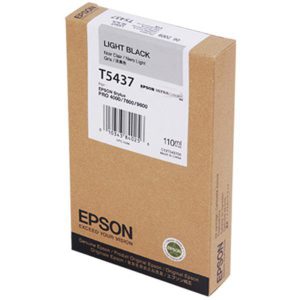 Originale Epson inkjet cartuccia ink pigmentato ULTRACHROME T5437 - nero chiaro - C13T543700