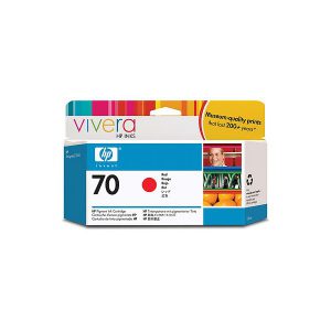 Originale HP inkjet cartuccia ink pigmentato 70 - 130 ml - rosso - C9456A