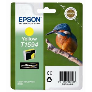 Originale Epson inkjet cartuccia ink pigm. Martin Pesc.-Taglia XL T1594 - 17,0 ml - giallo - C13T15944010