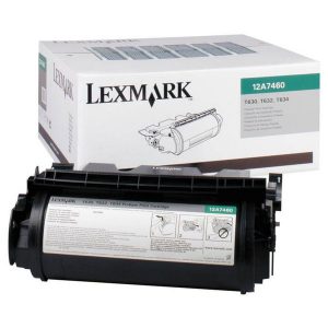 Originale Lexmark laser toner - nero - 12A7460