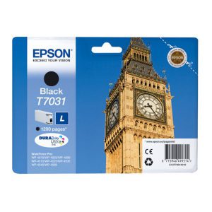 Originale Epson inkjet cartuccia standard ink pigmentato rs DURABRITE ULTRA L T7031 - nero - C13T70314010