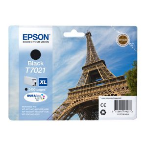 Originale Epson inkjet cartuccia A.R. ink pigmentato rs DURABRITE ULTRA XL T7021 - nero - C13T70214010