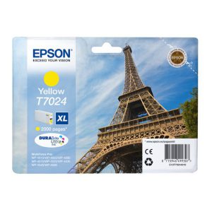 Originale Epson inkjet cartuccia A.R. ink pigmentato rs DURABRITE ULTRA XL T7024 - giallo - C13T70244010