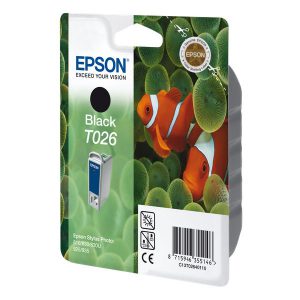 Originale Epson inkjet cartuccia rs T026 - nero - C13T02640110