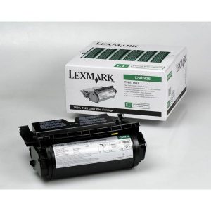 Originale Lexmark laser toner A.R. - nero - 12A6835