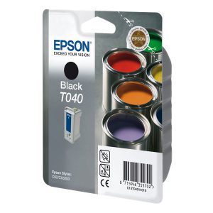 Originale Epson inkjet cartuccia rs T040 - nero - C13T04014010