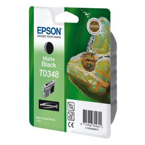 Originale Epson inkjet cartuccia ink pigmentato rs STYLUS PHOTO T0348 - nero opaco - C13T03484010