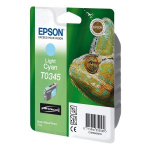 Originale Epson inkjet cartuccia ink pigmentato rs T0345 - ciano chiaro - C13T03454010