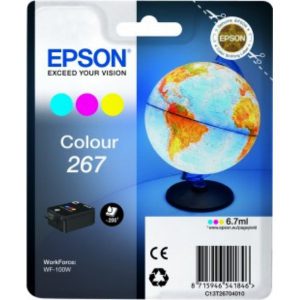 Originale Epson inkjet cartuccia rs 267 - 6.7 ml - 3 colori - C13T26704010