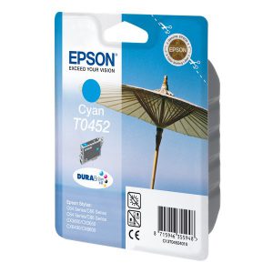Originale Epson inkjet cartuccia ink pigmentato rs DURABRITE T0452 - ciano - C13T04524010