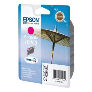 Originale Epson inkjet cartuccia ink pigmentato rs DURABRITE T0453 - 8 ml - magenta - C13T04534010