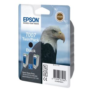 Originale Epson inkjet conf. 2 cartucce rs STYLUS PHOTO T007 - nero - C13T00740210
