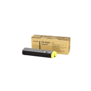 Originale Kyocera-Mita laser toner TK-520Y - giallo - 1T02HJAEU0