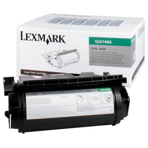 Originale Lexmark laser toner A.R. - nero - 12A7465