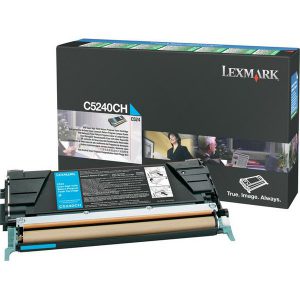 Originale Lexmark laser toner A.R. - ciano - C5240CH
