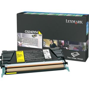 Originale Lexmark laser toner A.R. - giallo - C5240YH