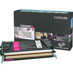Originale Lexmark laser toner - magenta - C5220MS