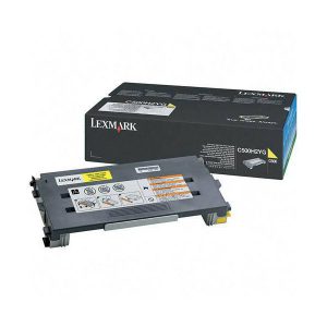 Originale Lexmark laser toner A.R. - giallo - C500H2YG