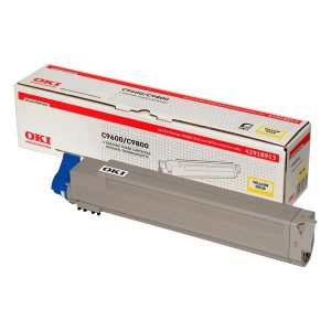 Originale Oki laser toner - giallo - 42918913