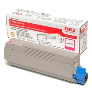 Originale Oki laser toner - magenta - 43324422