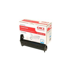 Originale Oki laser tamburo - ciano - 43381707