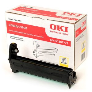 Originale Oki laser tamburo - giallo - 43381721